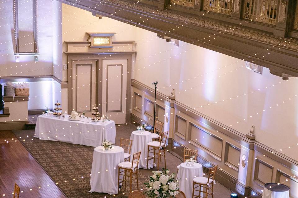 Grand reception