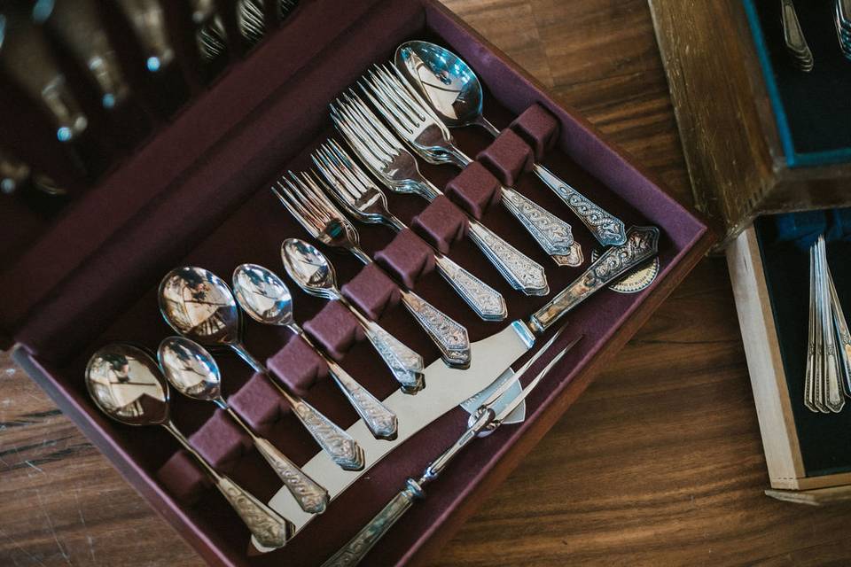 Silverware ready for your table