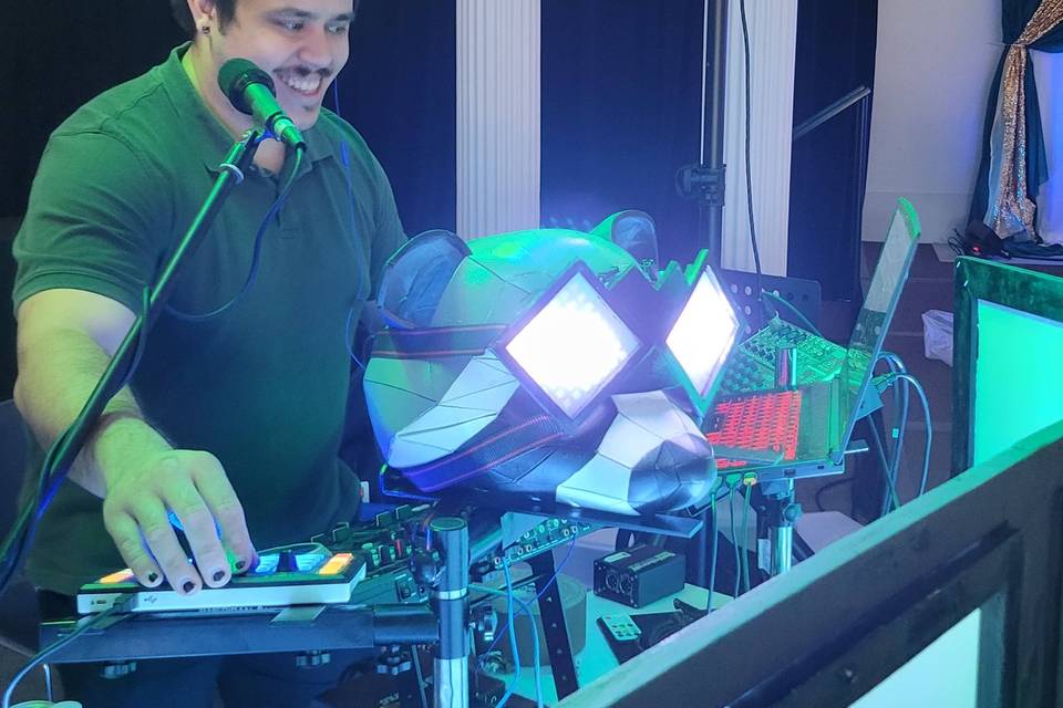Setting the party atmosphere