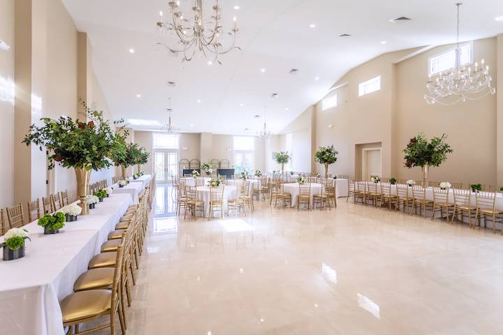Formal reception hall