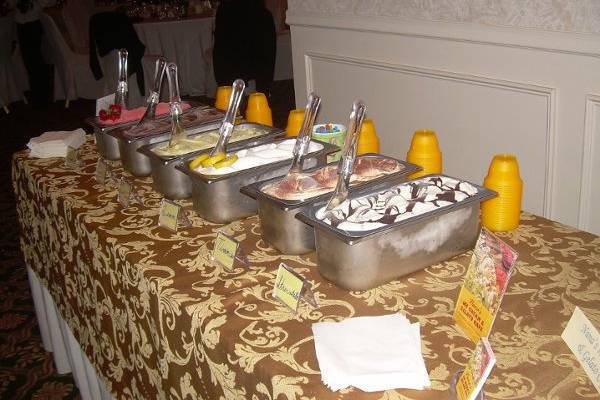 Dessert station