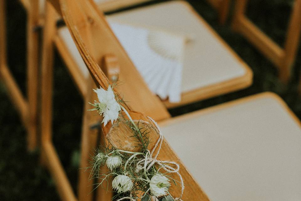 Ceremony chairs