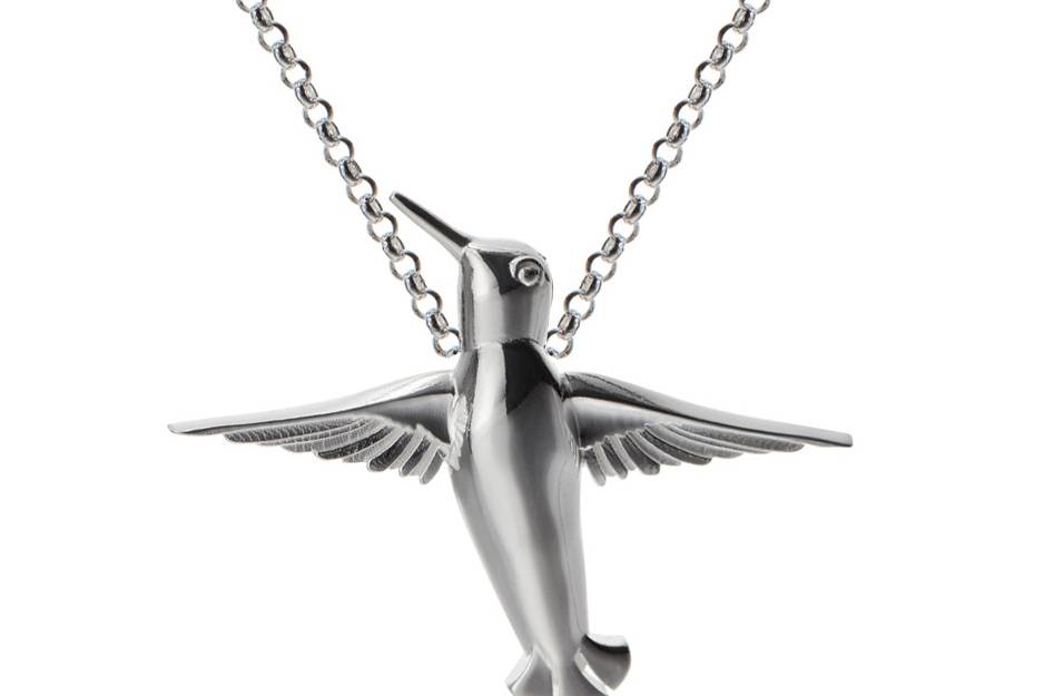 Hummingbird necklace