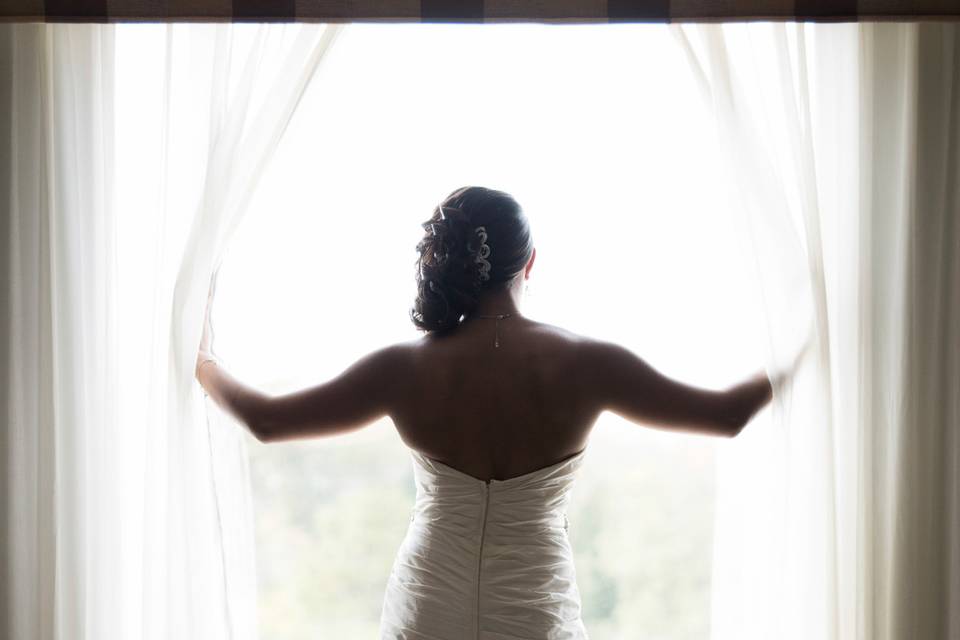 Pre-Wedding portrait of the Groom at the Greenville Hilton