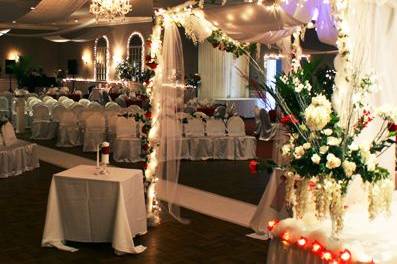 Reception area