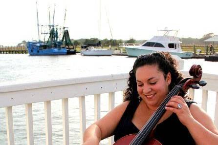 Waterfront wedding