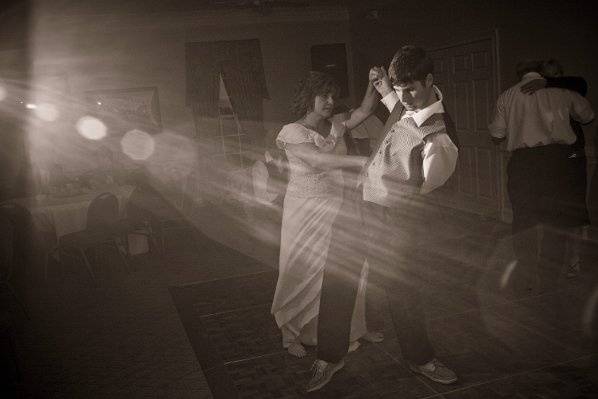 Couple dancing