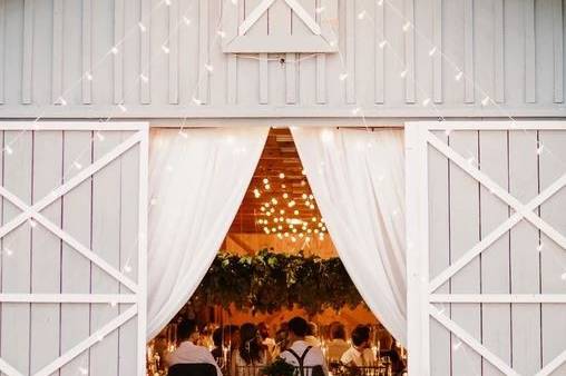 Elegant barn exterior