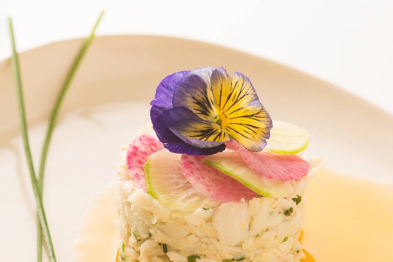Crab salad appetizer