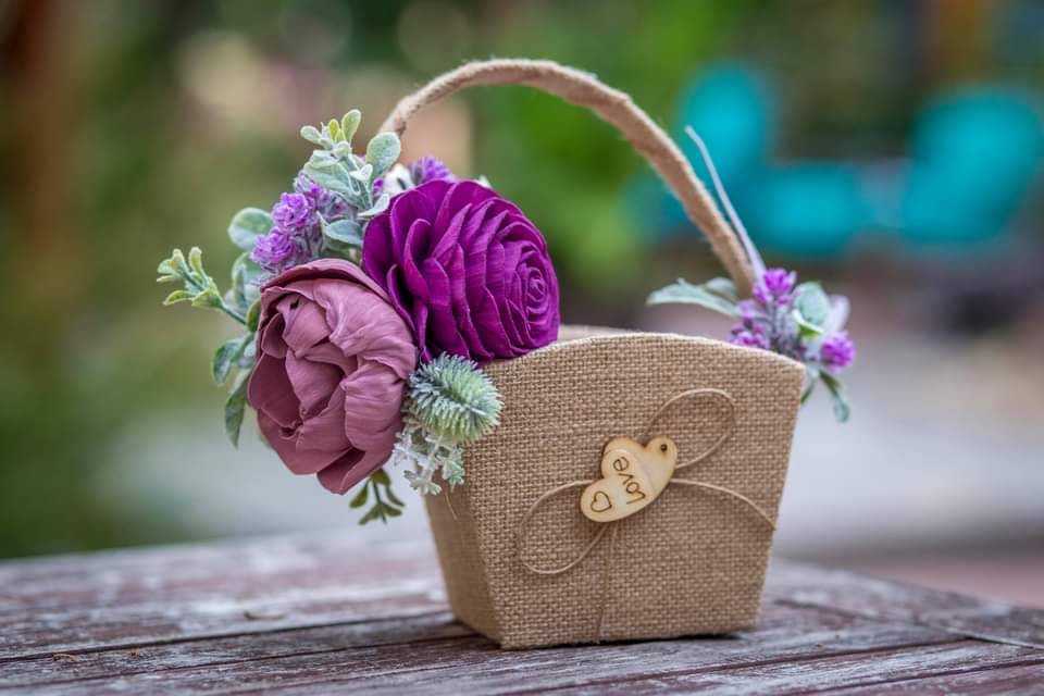 Flower girl basket