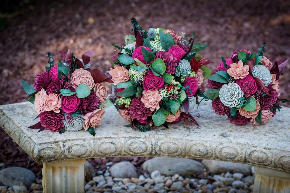 Hand-picked bouquets