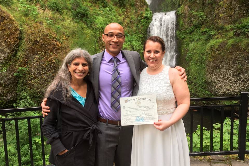 Multnomah Falls Ceremony