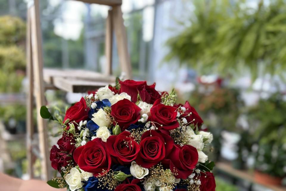 Red White & Blue Bouquet