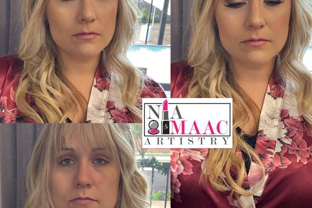 Bridesmaid soft glam