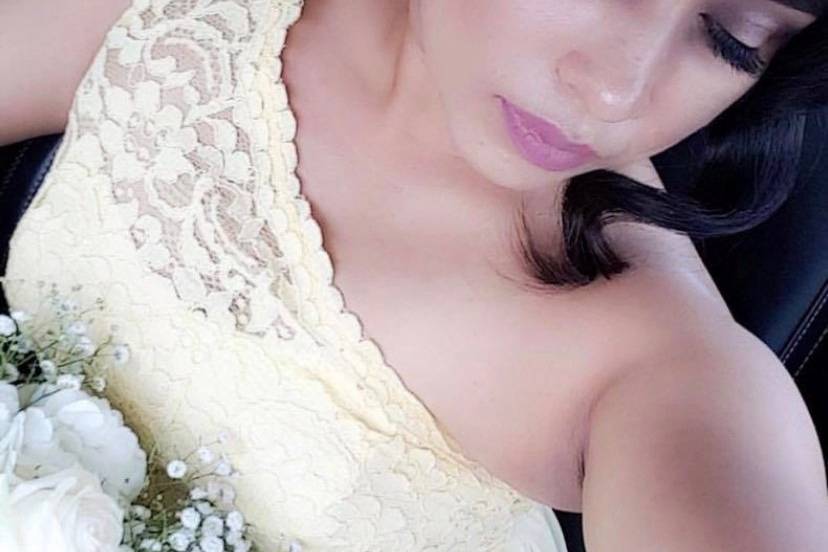 Maid of honor glam