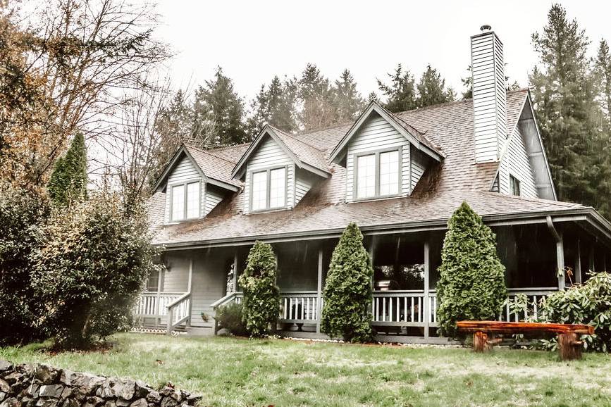 French country farm house