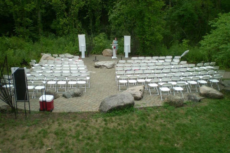 Reception area