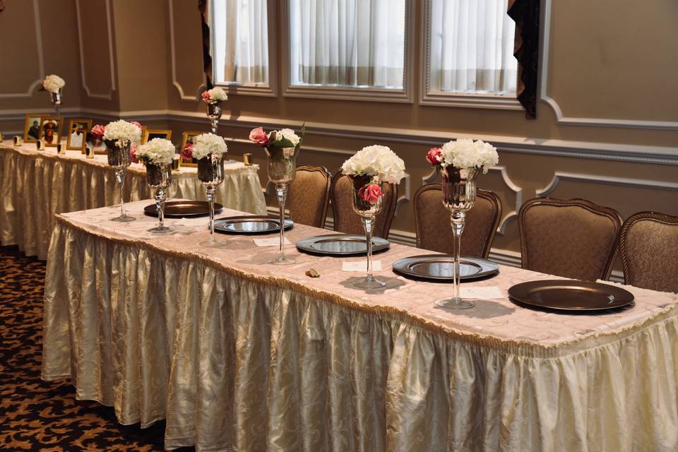 Bridesmaids Table