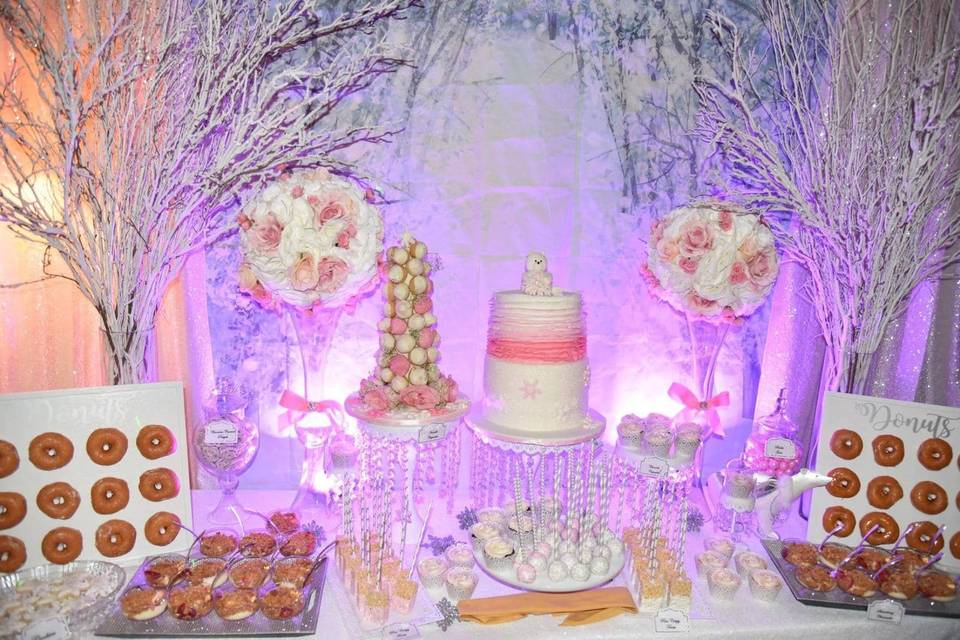 Dessert table design