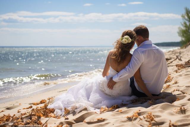 Couple on the beach