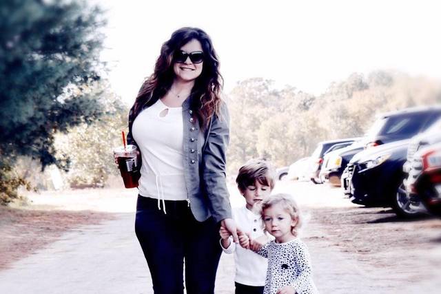 Me with my kids!