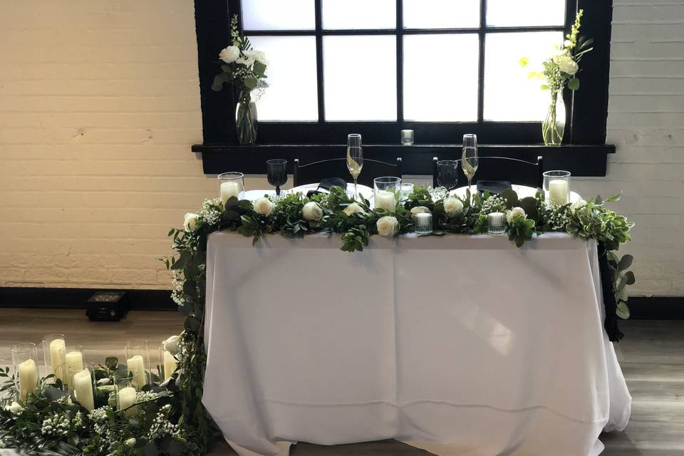Sweetheart Table