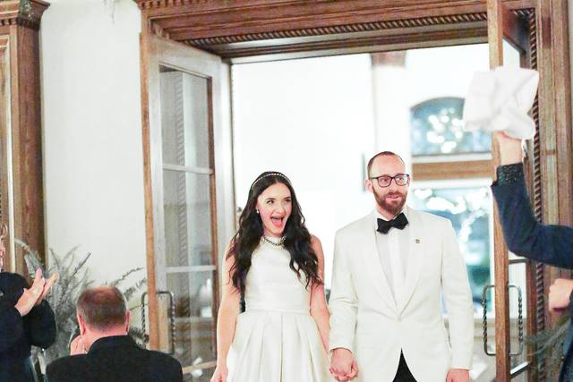 Newly wed couple