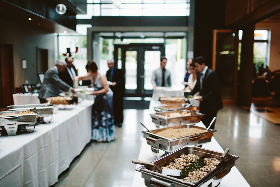 Catering in the Atrium