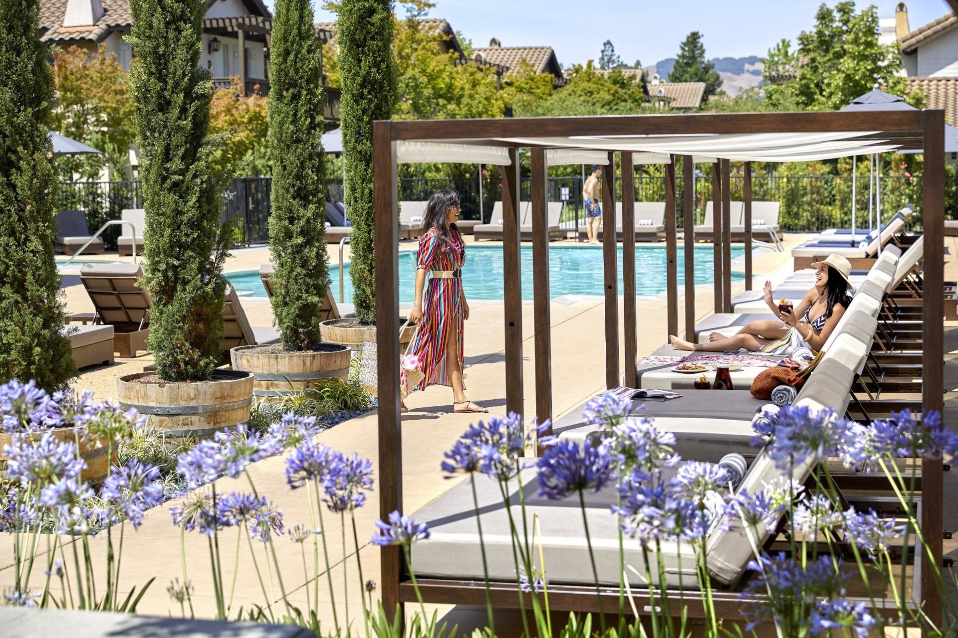 The Lodge At Sonoma Resort Autograph Collection Hotel Weddings   Pool Cabanas With Models 51 300189 1571243780 