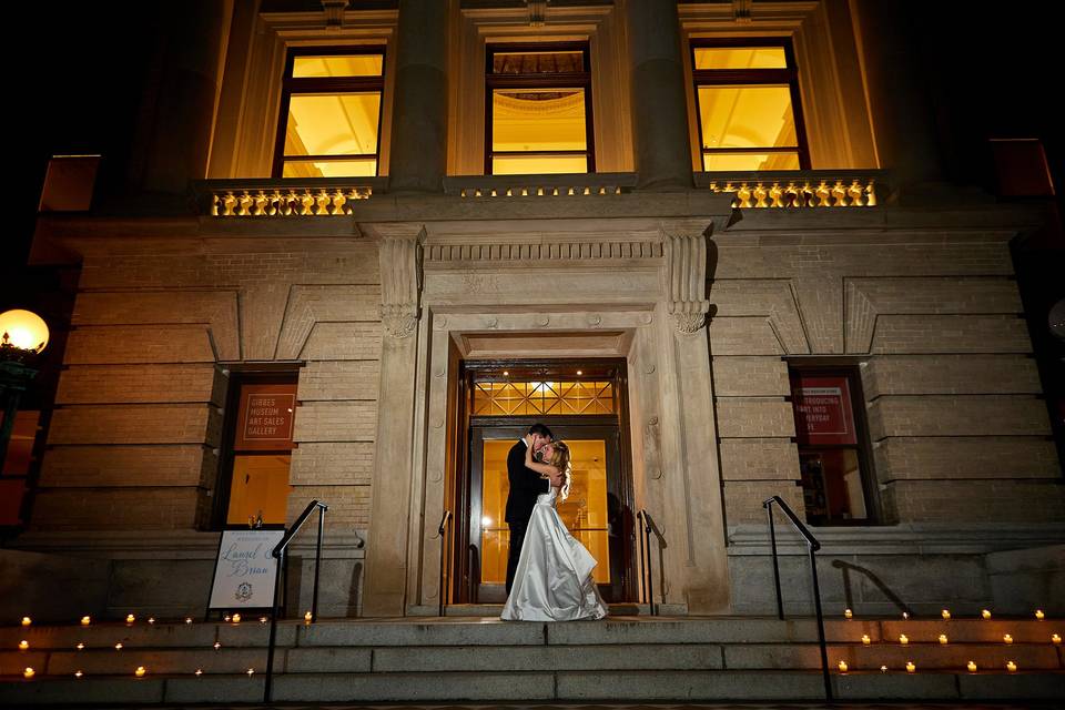 Gibbes museum night wedding