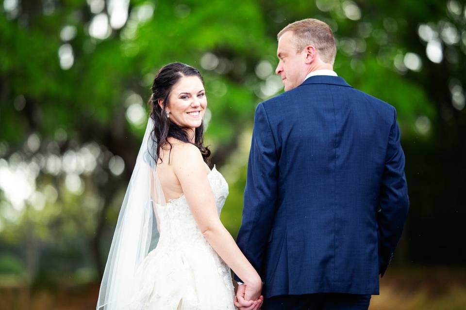 Charleston bride look