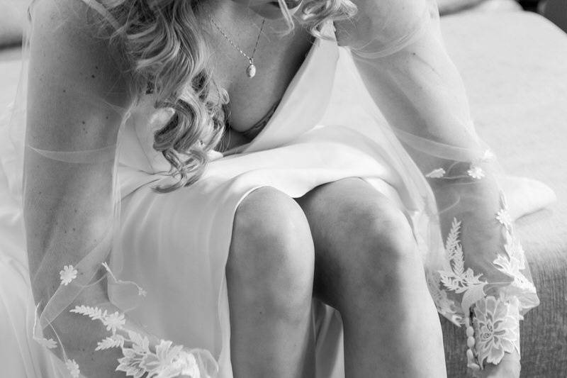 Bride with Garter