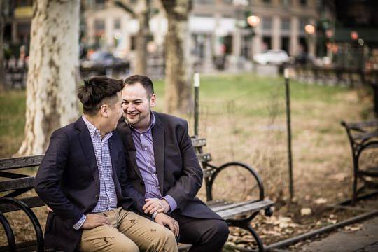 Nyc grooms wedding portrait