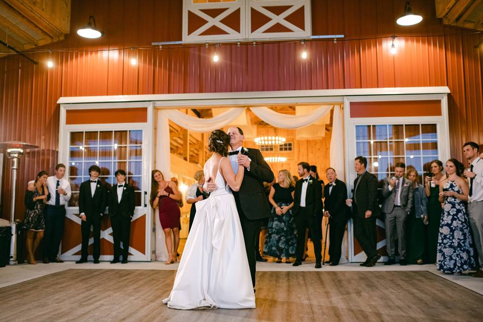 A father/daughter dance.