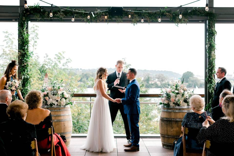 District Winery wedding