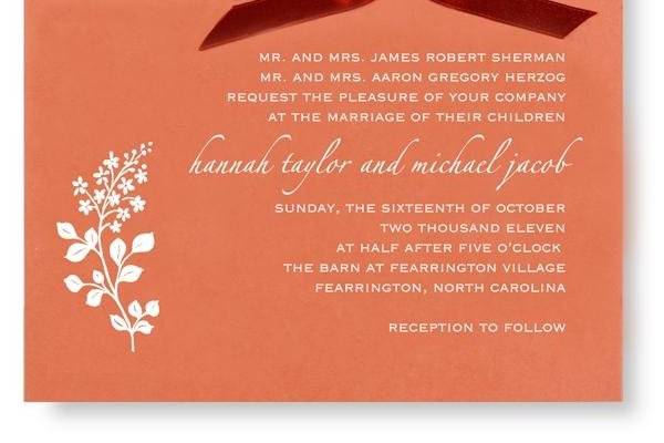 Maureen H. Hall Stationery and Invitations