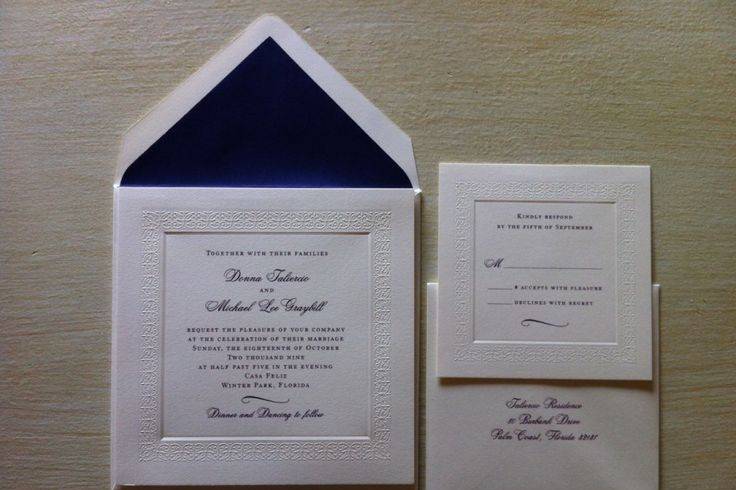 Thick invitation package