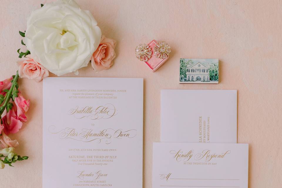 Maureen H. Hall Stationery and Invitations