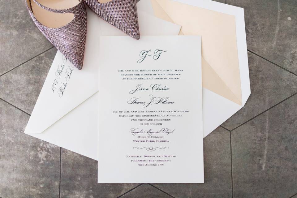 Maureen H. Hall Stationery and Invitations