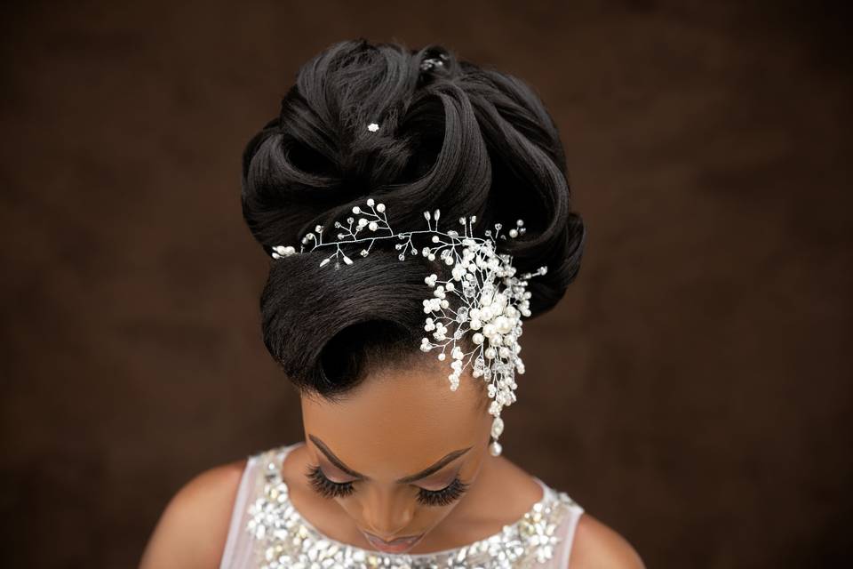 High updo