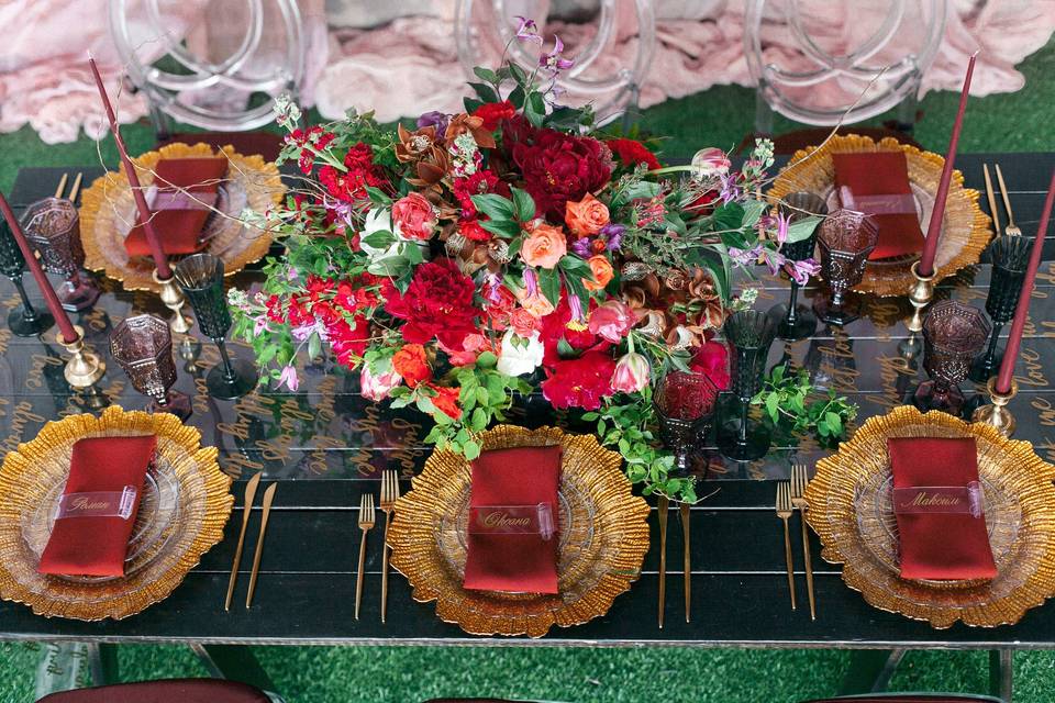 Floral centerpiece