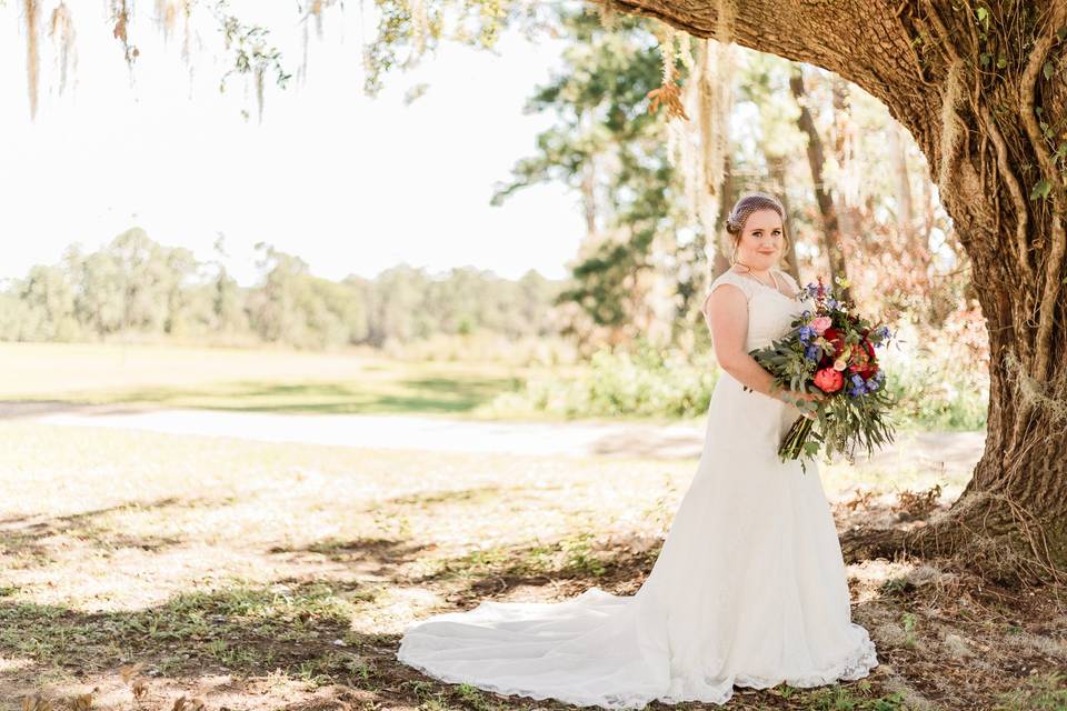 Stunning bride