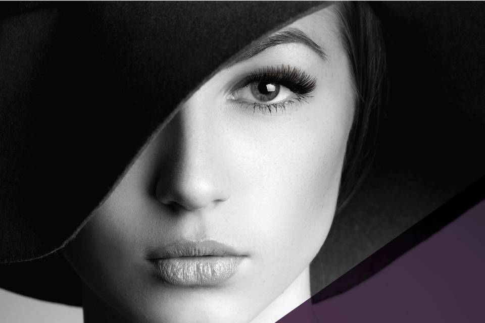 Black and white glamor