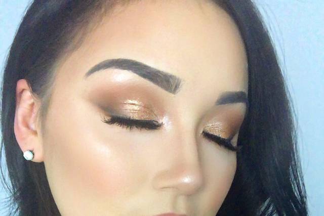 Eye and brow work