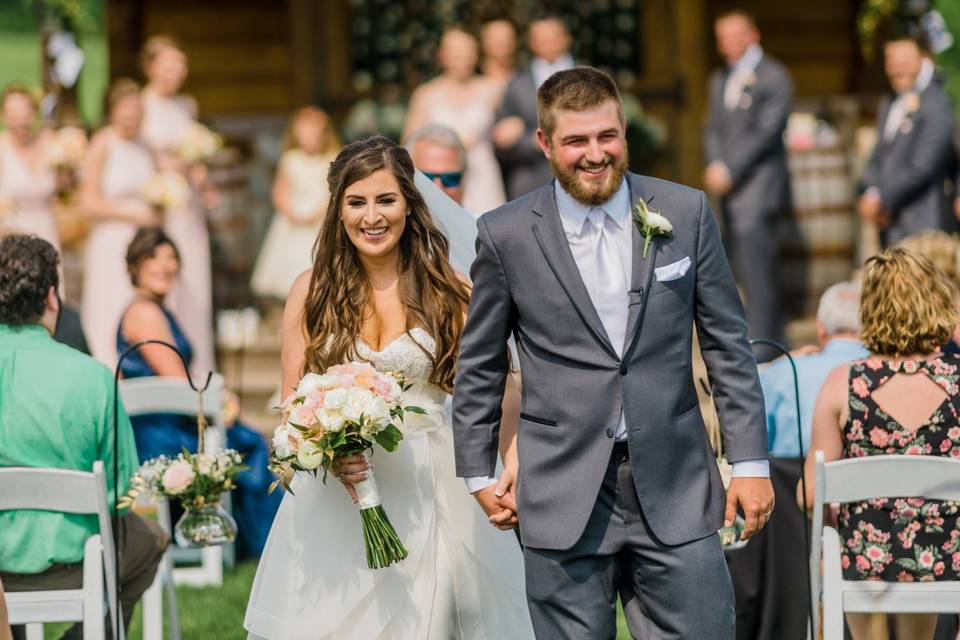 Wyndridge Farm ceremony