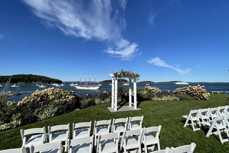 Arbor view at Bar Harbor Inn