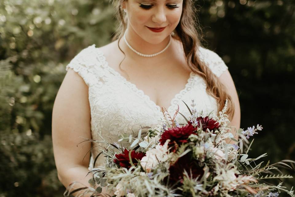 Textural bouquet