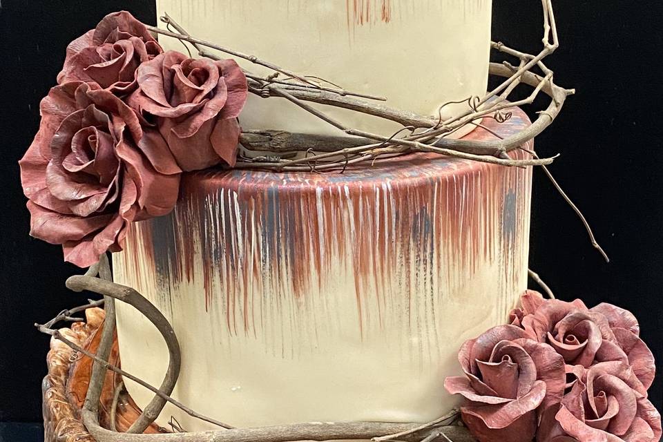 Old fashion Wedding Cake