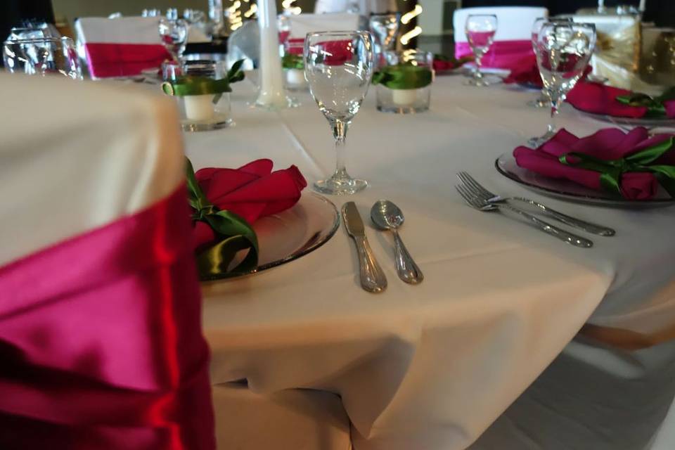 Table setting details