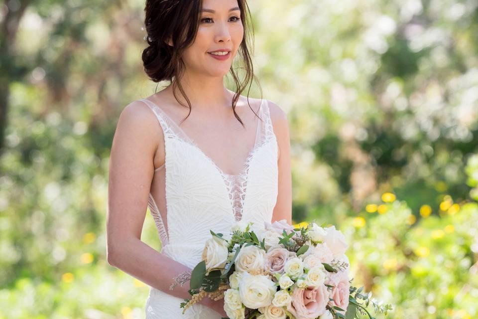 Romantic Cascading Bouquet